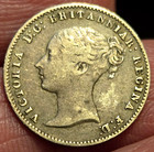 1855 Great Britain Victoria  Sterling Silver Threepence   Nice   Scarce 