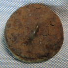 Dug Civil War Confederate Artillery Coat Button From Richmond