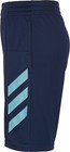 Brand New Original Adidas Youth Boys Pro 3 Shorts - Navy Hazy Sky - Small Size 6