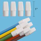 Sooez 120 Pack White Pencil Erasers  Pencil Top Erasers Cap Erasers Eraser To   