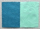 100 Pcs Embossed Cardstock  Card Toppers