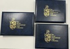 Royal International Gold Collection 130 First Day Covers 18k Gold 3 Albums
