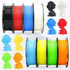 Sunlu Pla 3d Printer Filament Bundle 1 75mm 8 Pack 2kg Total Vacuum Sealed
