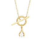 Pure Collection By Ross-simons Italian 14kt Yellow Gold Charm-compatible Toggle
