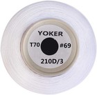 Bonded Nylon Sewing Thread Size 69 T70 White 1500 Yards Outdoor Leather Canvas