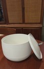 Vintage Mcm Dinex Servall Insulated Ice Bucket White Food Warmer Server 3 Qt