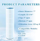 Ccp520 Pool Filter   Replacement For Pentair Clean   Clear Plus 520  4 Pack