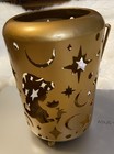 Nwt Disney Store Aladdin Jasmine Silhouette Star Gold Tealight Candle Lantern