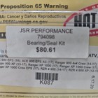 Hot Rods Main Bearing   Seal Kit K087 794098