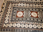 Vintage Tapas Tree Bark Art Paper Handmade Cloth Table Runner 36x60    Tapestry