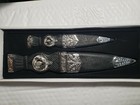2 Pc Sgian Dubh Scottish Athame Wicca Wiccan Pagan Ceremonial Knife Dagger Altar
