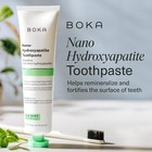 Boka Fluoride Free Toothpaste - Nano Hydroxyapatite  Remineralizing  Sensitive 