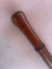 Vintage Antique Old Wooden Walking Cane Swagger Stick Crop