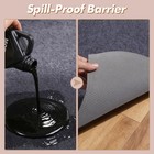 Non-slip Rug Pad 9  X 12      Felt   Underlay In Dark Gray  Waterproof   Grippy   
