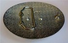 Initial   B    Rodeo Cowboy Letter Shine Gold Silver Western Belt Buckle