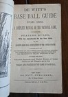 1883 De Witt s Hand Books Baseball Guide  Spalding s Reach Beadle s D m Lajoie s