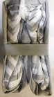 Cloud Island 2 Pack Jersey Play Yard Fitted Sheets Gray   White 100  Cotton