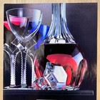 1994 Baccarat Glassware Vintage Print Ad Table Setting Decor Advert Art