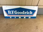 Vintage Nice Original B F Goodrich Tires Sign  49  X 19 