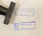 Vintage Ussr Seal Stamp Post Office - R Otradnoe    ____  1970s