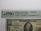  10 1929 Liberty New York Ny National Currency Bank Note Bill Ch  4925 Vf20 Pmg