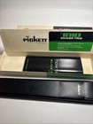 Vintage Pickett 12  Metal Slide Rule Model N 1010-es Trig W  Leather Case Nos
