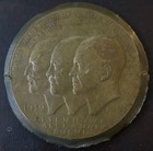 Bronze Lot Of  3  1945 V-e Day  1964 65 World   s Fair   1962 Heritage Medals