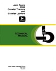 John Deere 350b Crawler Tractor Loader Service Manual Repair Shop Technical Book