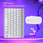 Wireless Keyboard And Mouse Combination 78 Key Ultra Thin Multimedia Full Size