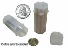 Quarter Square Coin Tubes By Guardhouse  24 5mm  5 Pack