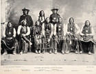 1891 Cheyenne - Arapaho Chiefs - Oklahoma - Native Americans Printed Photo
