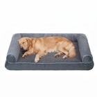 Large Dog Bed  Orthopedic Waterproof Sofa Pet Bed With Washable Cover