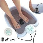 Ionic Detox Foot Bath Spa Machine Portable Salon Ion Aqua Foot Bath Beauty Kit