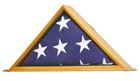 U s Flag Display Case Rack Holder Box Burial Funeral Casket Military 5x9 Flags