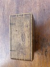 Antique 1889 Singer Sewing Machine Oak Wood Folding Puzzle Box With Attachments