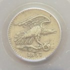 1837 United States 1c Feuchtwanger Cent - Pcgs Au55 - Certification  3702679