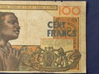 French West Africa 1956 100 Franc Banknote