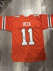 Carson Beck Signed Autographed Jersey Miami Hurricanes Beckett Bas Coa Uga