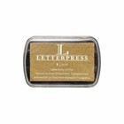 We R Memory Keepers Letterpress  Ink Pad  Gold  New