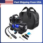 150psi Portable Air Compressor     Fast Tire Inflator Forr Cars With Auto Stop