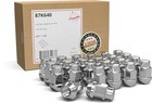 24 Pcs-20 Thread Bulge Acorn 1 38  35mm Long Lug Nuts 24 Pack Chrome 7 16 