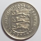 Old Large Bailiwick Of Guernsey 10p Ten Pence Coin 1984