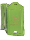 Luggage Tags And Straps Faux Leather Green Or Brown 4 Pack New