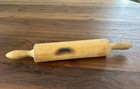 Vintage Solid Wood 1 Piece 16 5    Rolling Pin Rustic Farmhouse Kitchen Primitive