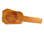 Wood Guitar Case 40  W japanese Family Crest Coffin Martin Style Vintage Antique