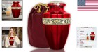 Human Ashes Cremation Urn - Large Grecian Style  11 Inches  Threaded Opening