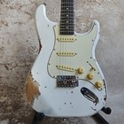 Us Warehouse Ruins St Off White Electric Guitar Alder Body Maple Neck 