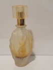 Sirene By Vicky Tiel Perfume Bottle W nude Figural Glass Frost Goddess Empty 