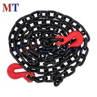 3 8 Inch X 10 Ft Black Transport Binder Chain 7100 Lbs G80 Trailer Logging Chain