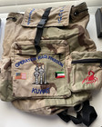 Operation Iraqi Freedom Kuwait Souvenir Embroidered Desert Camouflage Backpack